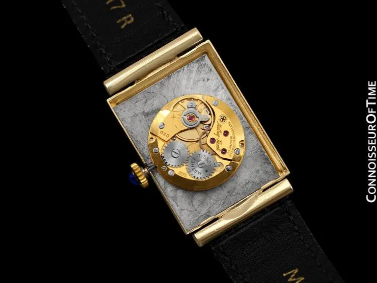 1980's Tiffany & Co. Vintage Mens Dress Watch - 14K Gold