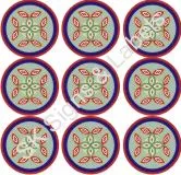 50mm Diameter Printed Stickers