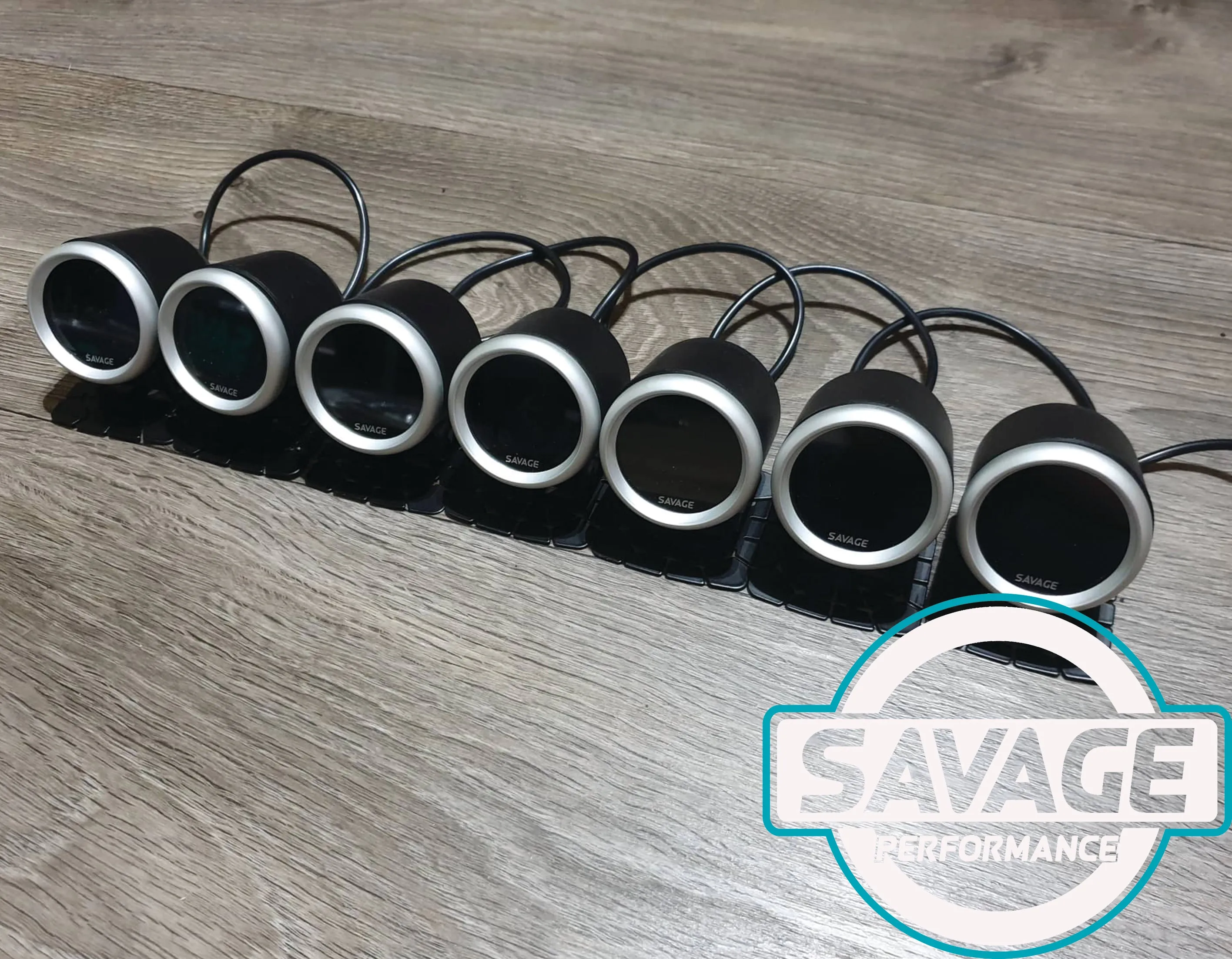 52mm Digital Savage RPM (Tacho) Gauge 7 Colours *Savage Performance*