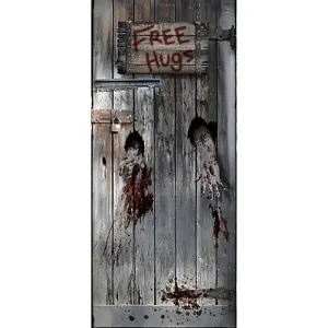 71" Free Hugs Door Cover