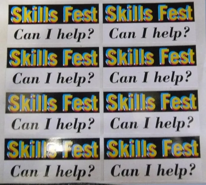 75mm x 25mm Rectangular Printed Labels
