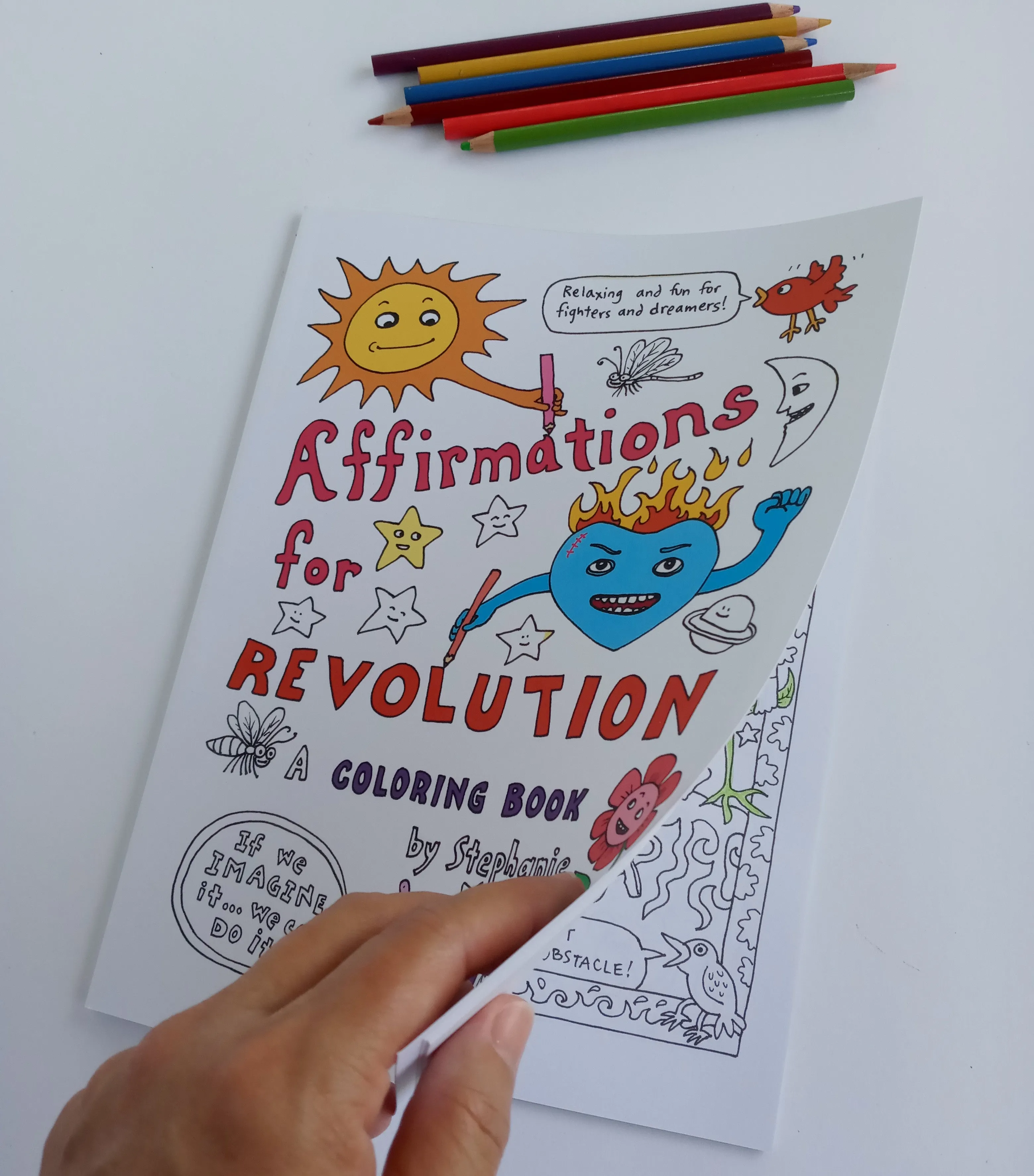 Affirmations for Revolution Coloring Book