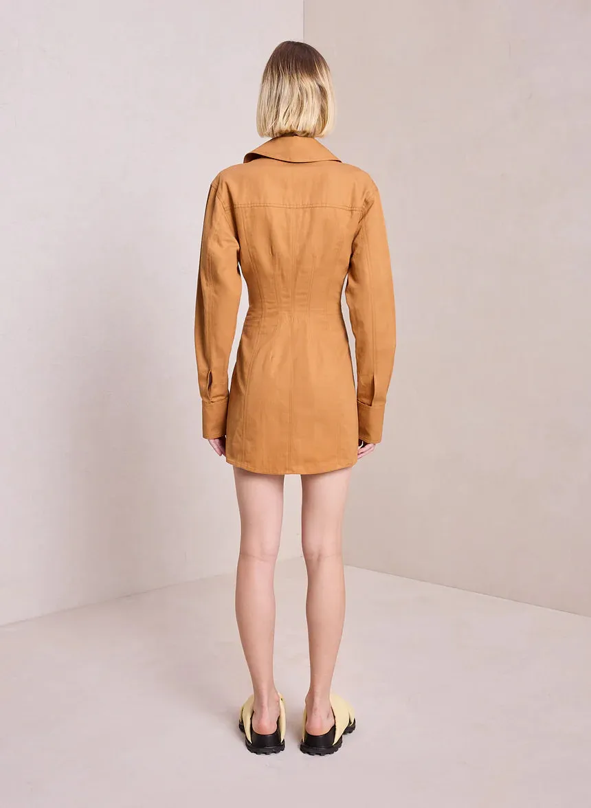 A.L.C. - Paisley Dress - Bronze