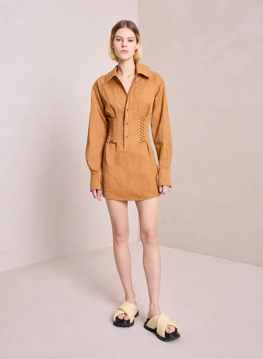 A.L.C. - Paisley Dress - Bronze