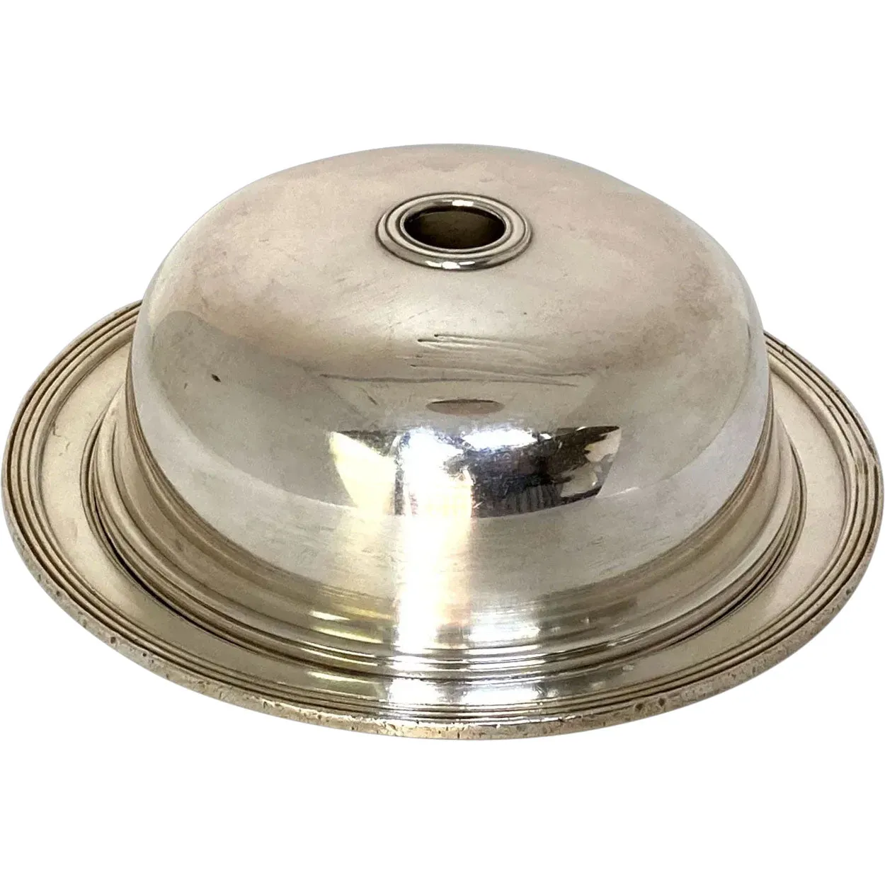 American International Silver Soldered U.P.R.R. Railway Covered Plate and Serving Bowl
