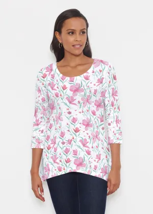 Azalea (8109) ~ Katherine Hi-Lo Thermal Tunic