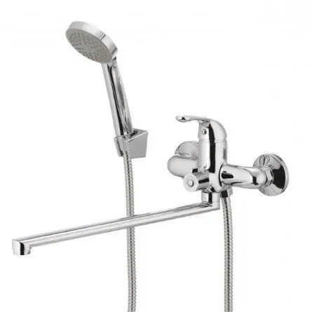 Baterie Baie MIXXUS YOTA 006-25cm (EURO), Monocomandă, Silumin, Finisaj Cromat