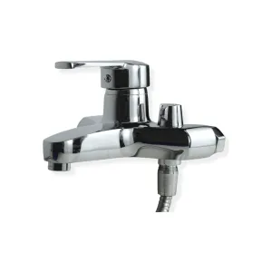 Baterie Cadă FLEKO FZBC-203, Monocomandă, Cartuș Ceramic 40mm, Racorduri Incluse