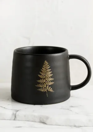 BOTANICAL PRINT CERAMIC COFFEE MUG