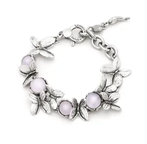 Bracelet Giovanni Raspini - Butterfly, Argent, Nacre et Quartz (11383)