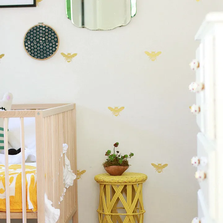 BUMBLE BEE PATTERN STICKERS