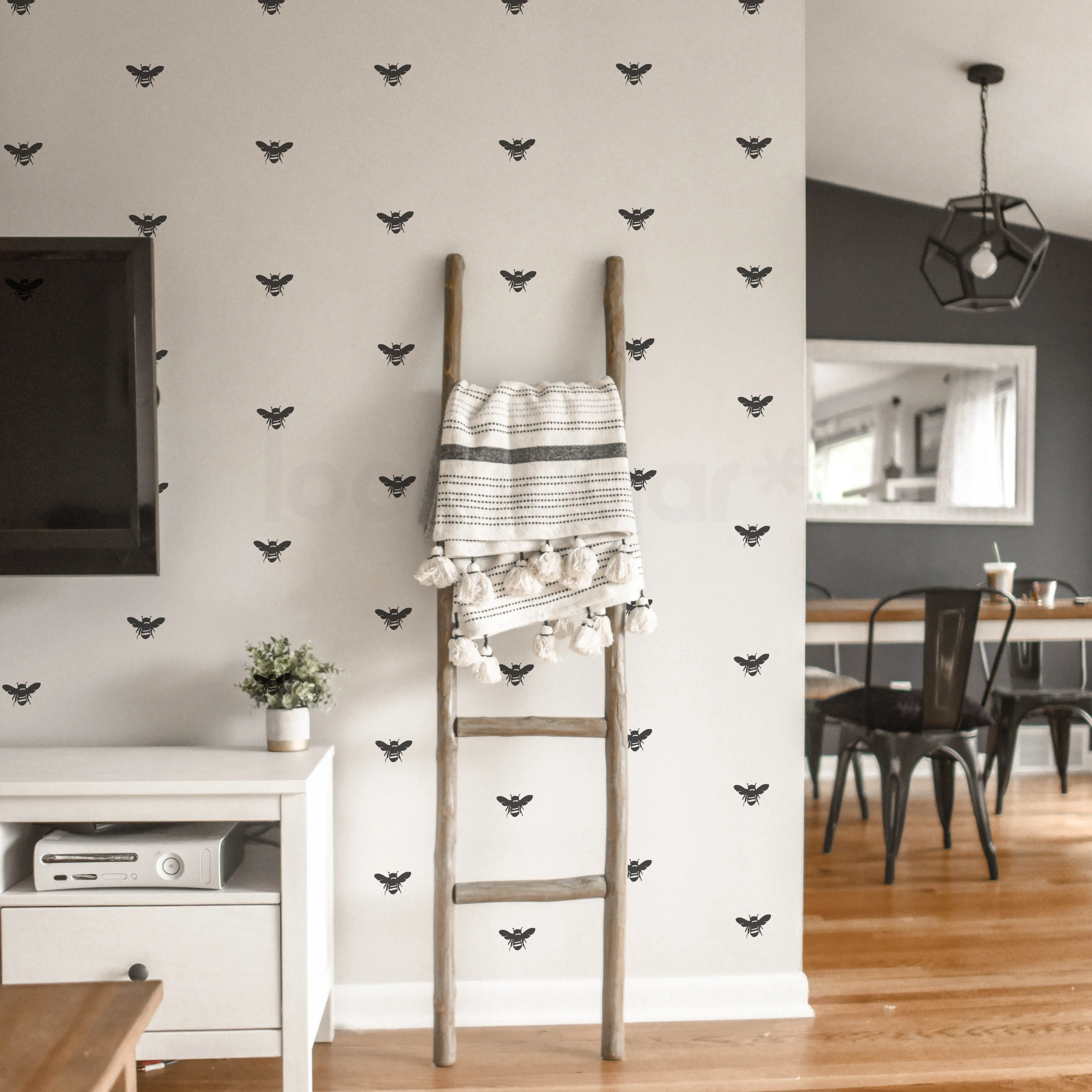 BUMBLE BEE PATTERN STICKERS