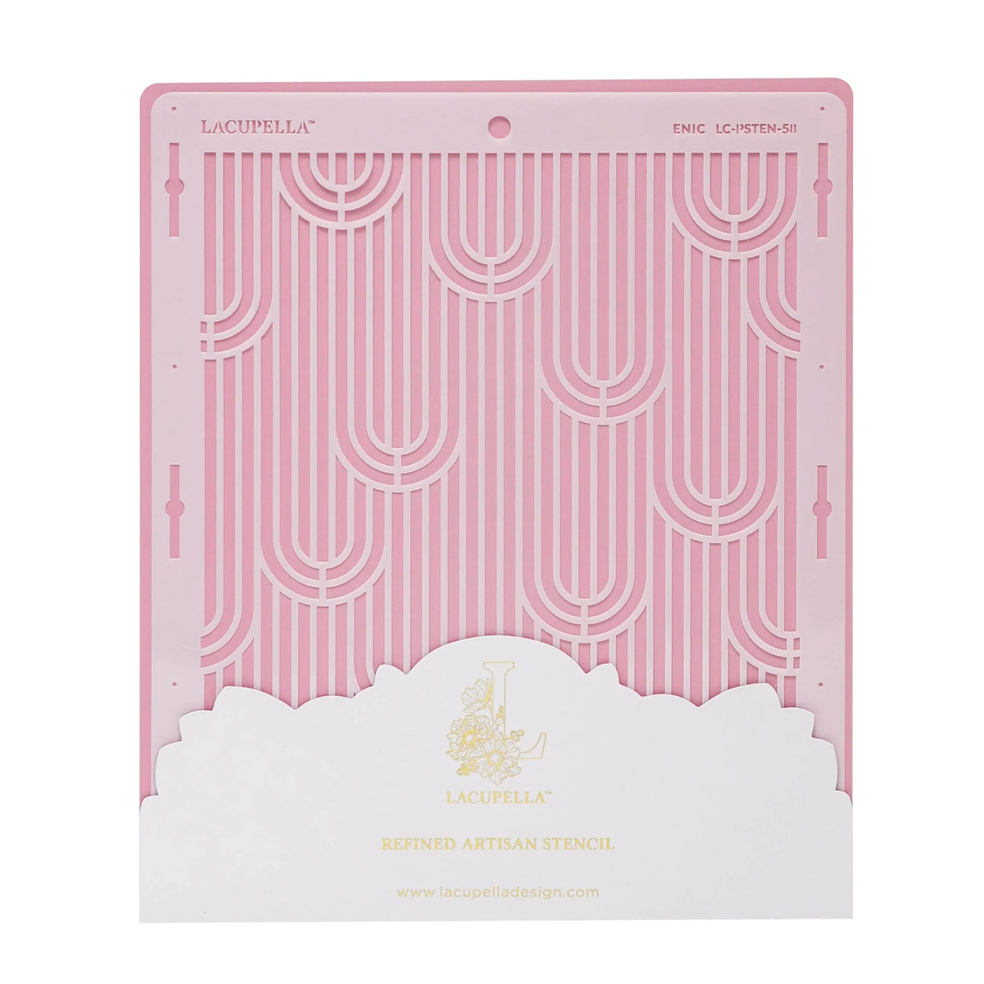 Cake Stencil ENIC by Lacupella