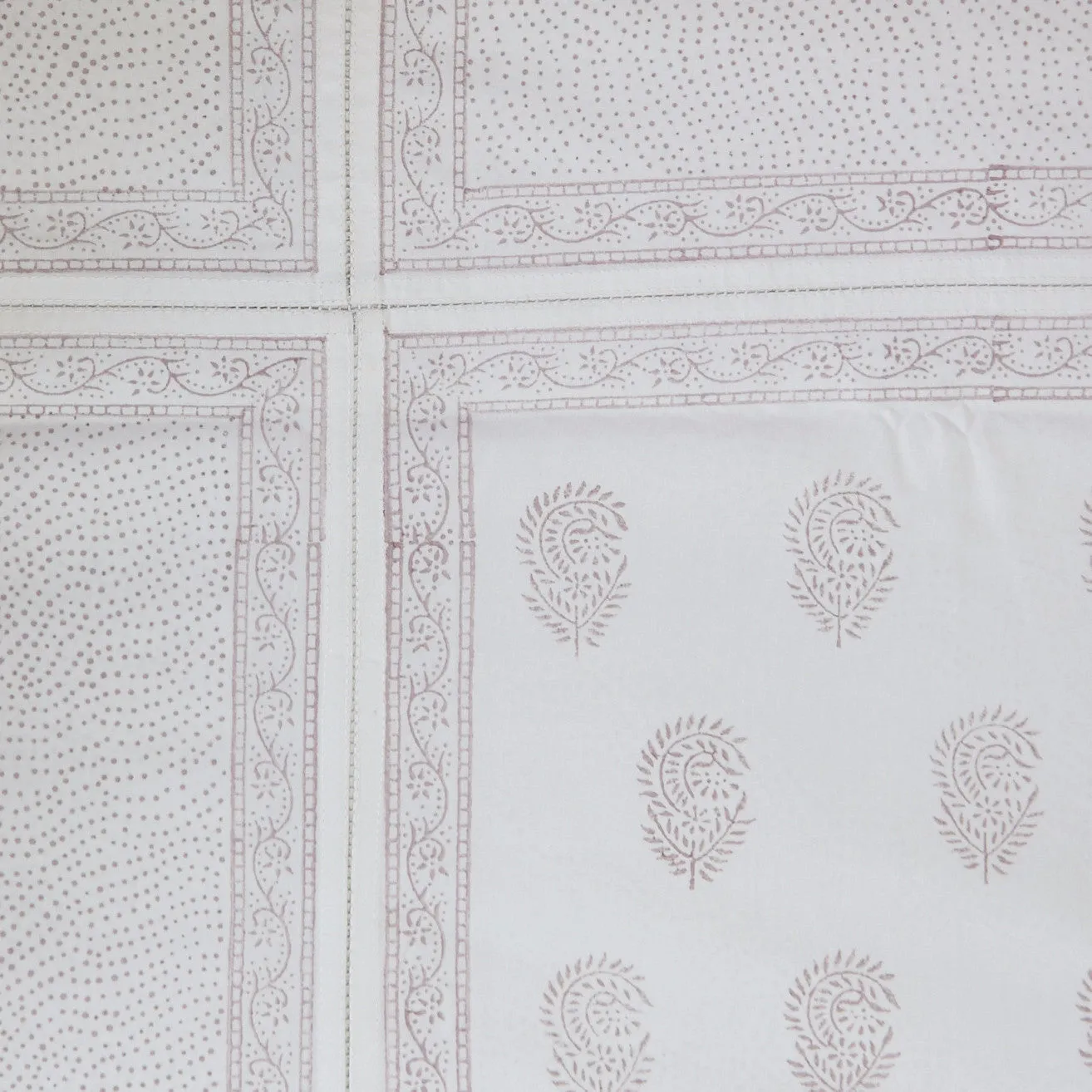 Camila Paisley Hand Block Printed Duvet Cover