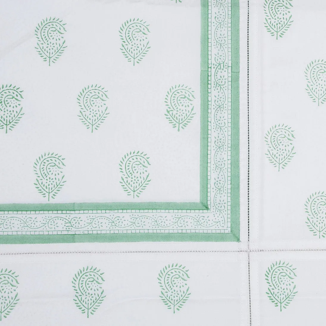 Camila Paisley Hand Block Printed Duvet Cover