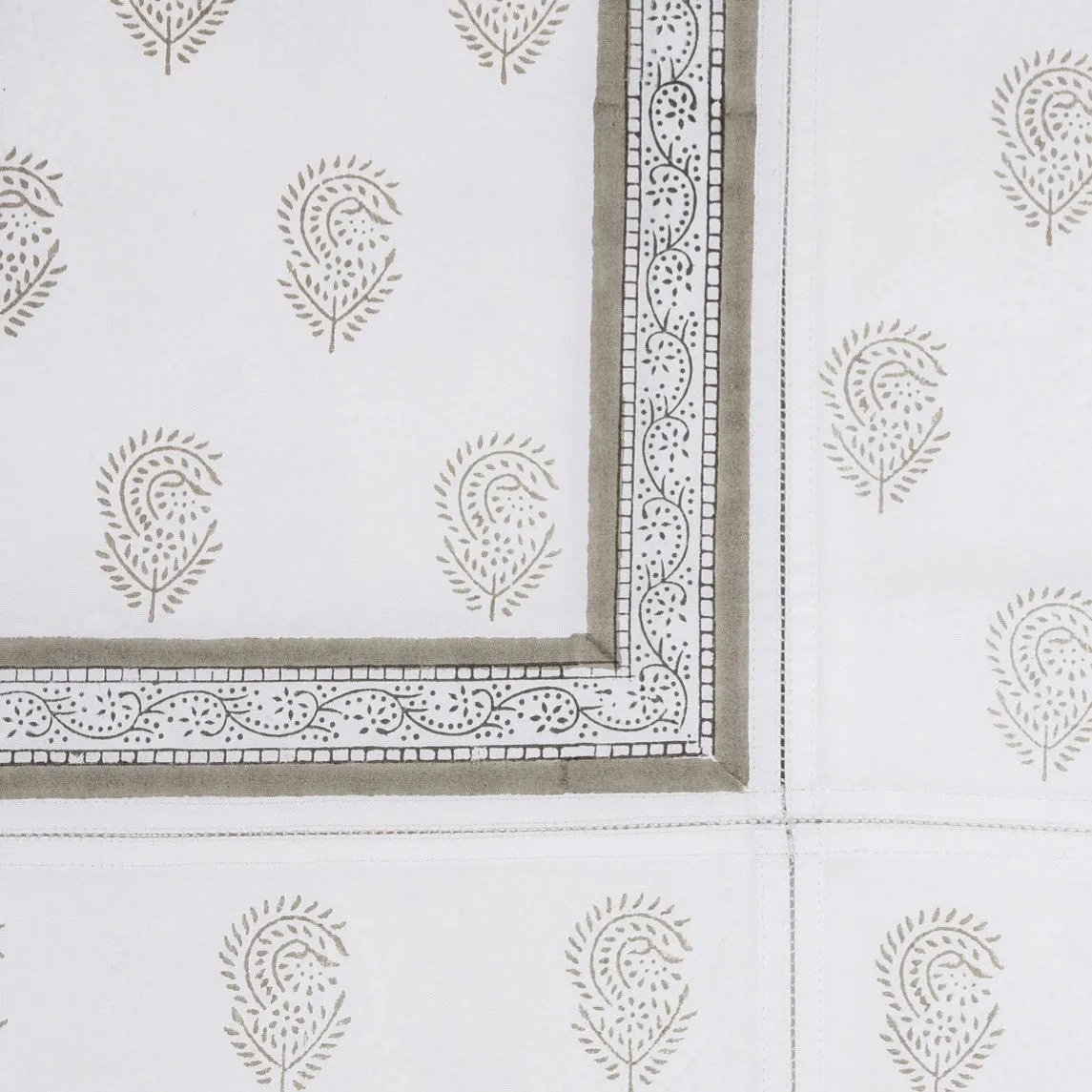 Camila Paisley Hand Block Printed Duvet Cover