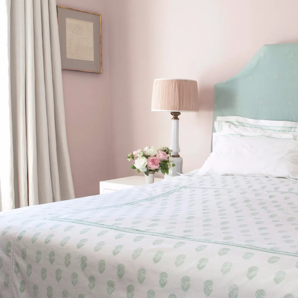 Camila Paisley Hand Block Printed Duvet Cover