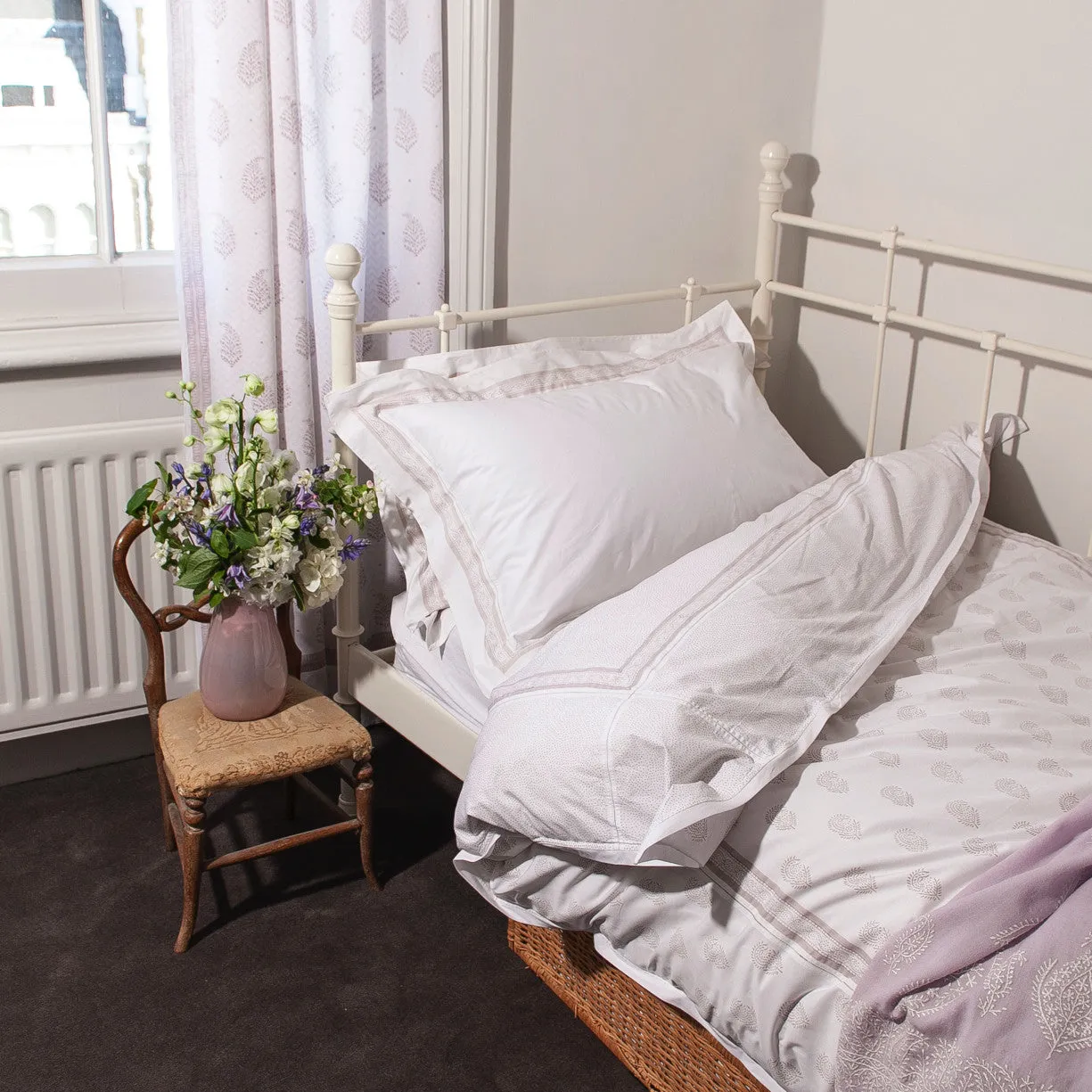 Camila Paisley Hand Block Printed Duvet Cover