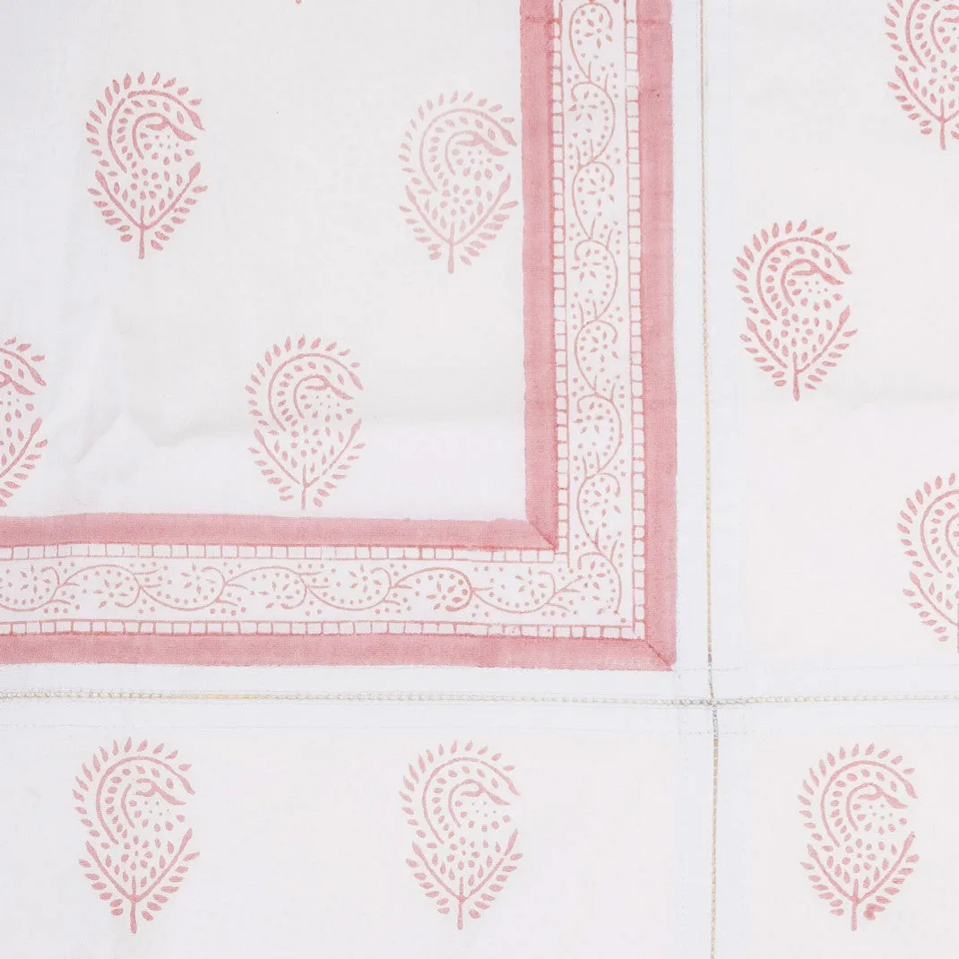 Camila Paisley Hand Block Printed Duvet Cover