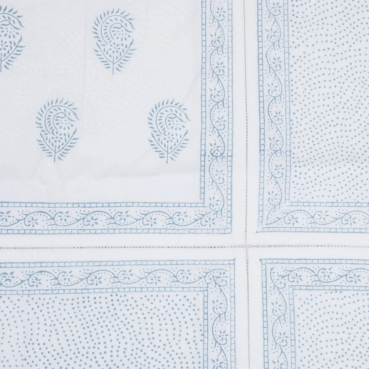 Camila Paisley Hand Block Printed Duvet Cover