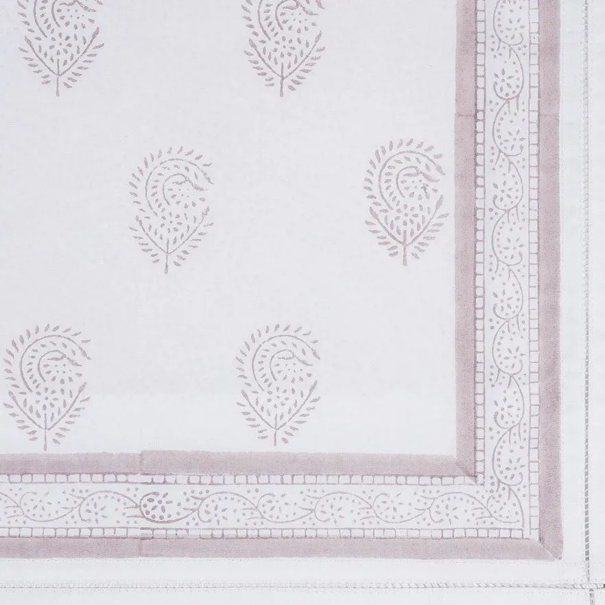 Camila Paisley Hand Block Printed Duvet Cover
