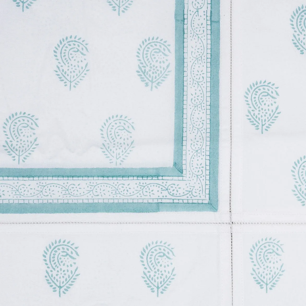 Camila Paisley Hand Block Printed Duvet Cover