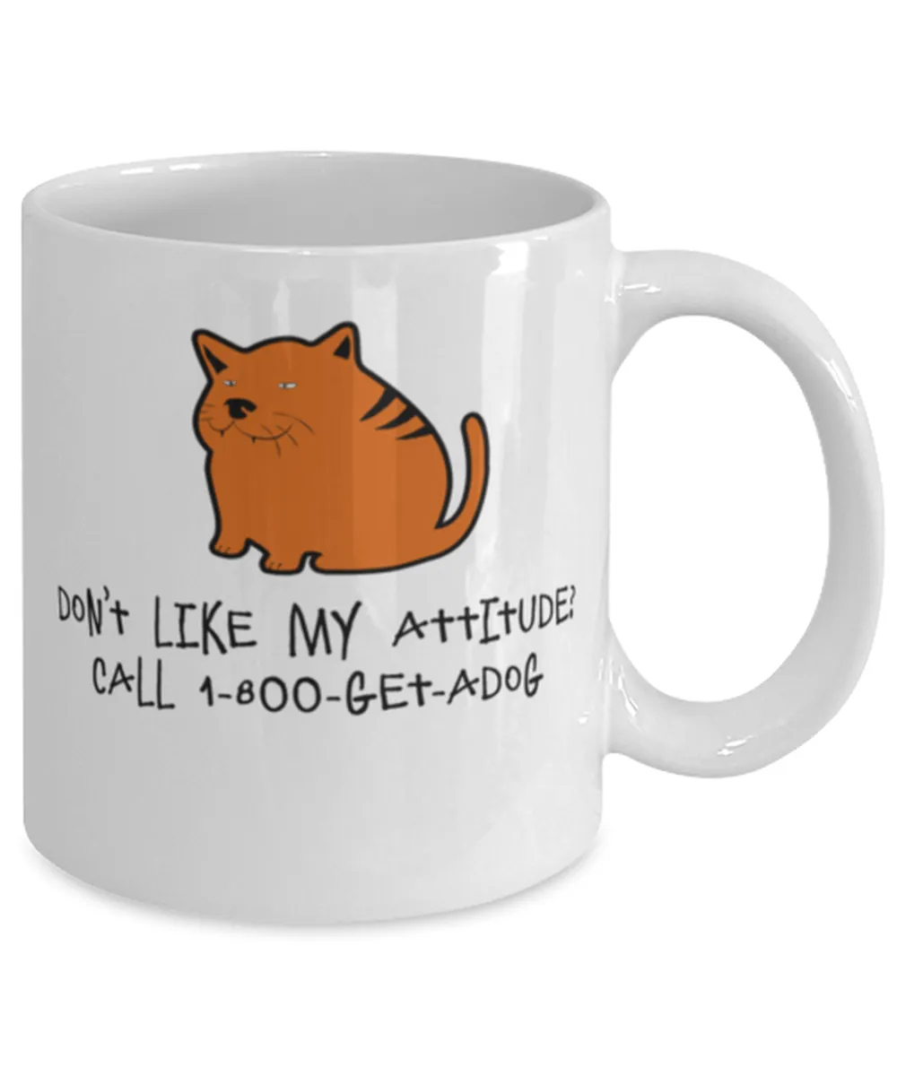 Cat Attitude Coffee Mug