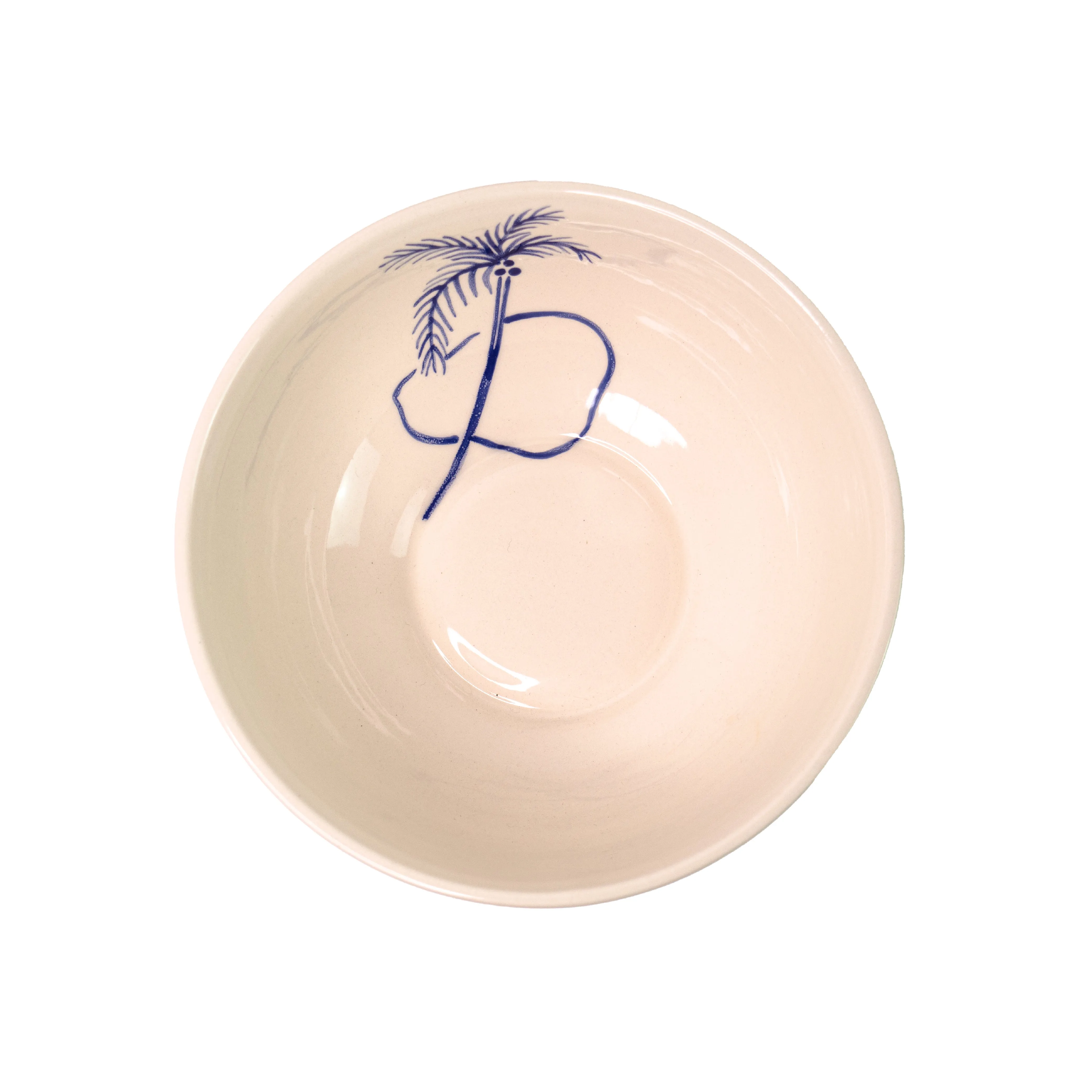 Ceramic Salad Bowl "Trazos Sicilia" (Set of 2)