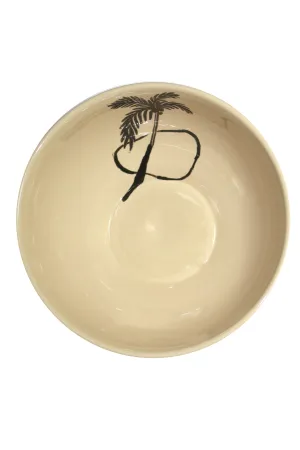Ceramic Salad Bowl "Trazos Sicilia" (Set of 2)