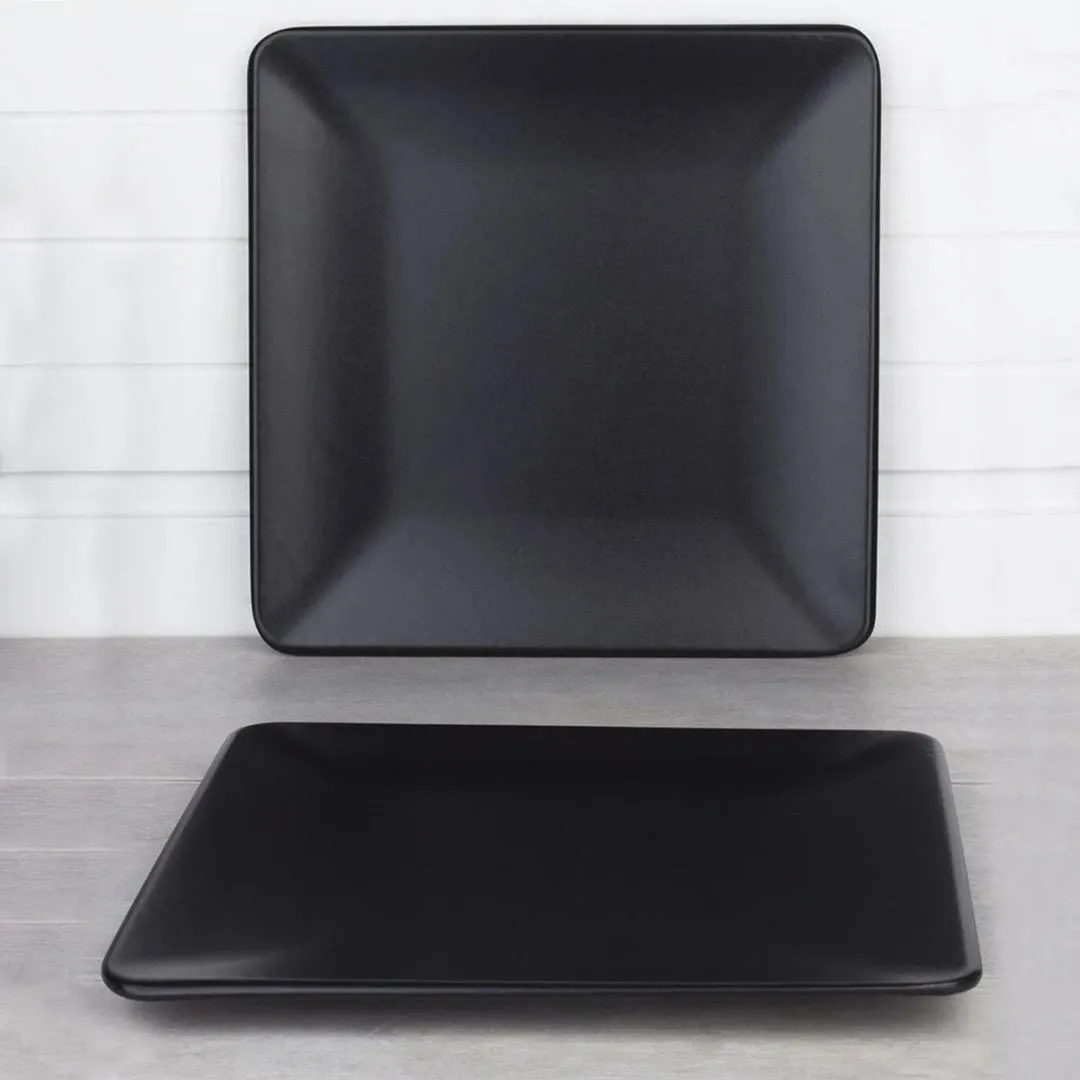 Ceramic Side Plate Black 20cm