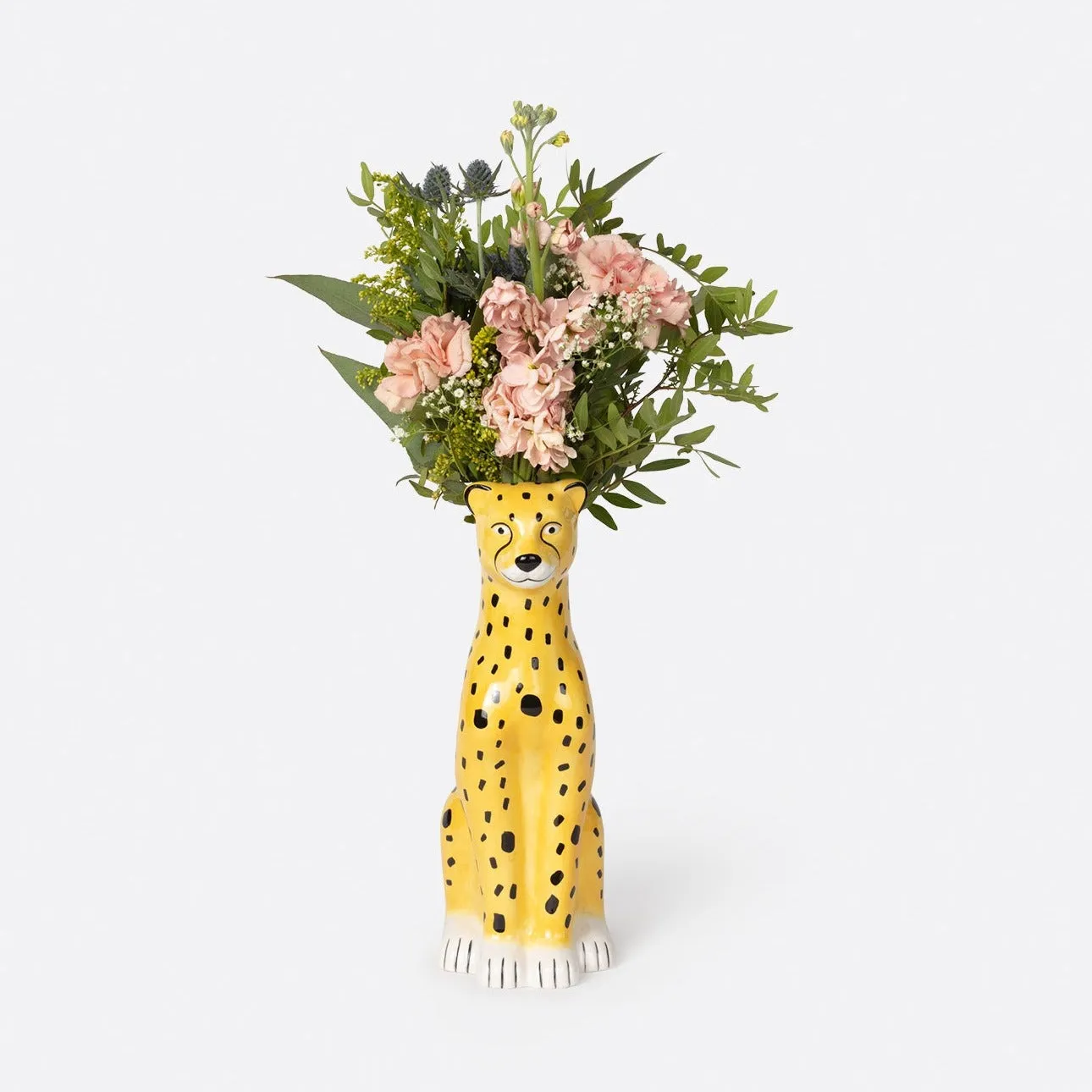 Cheetah Vase