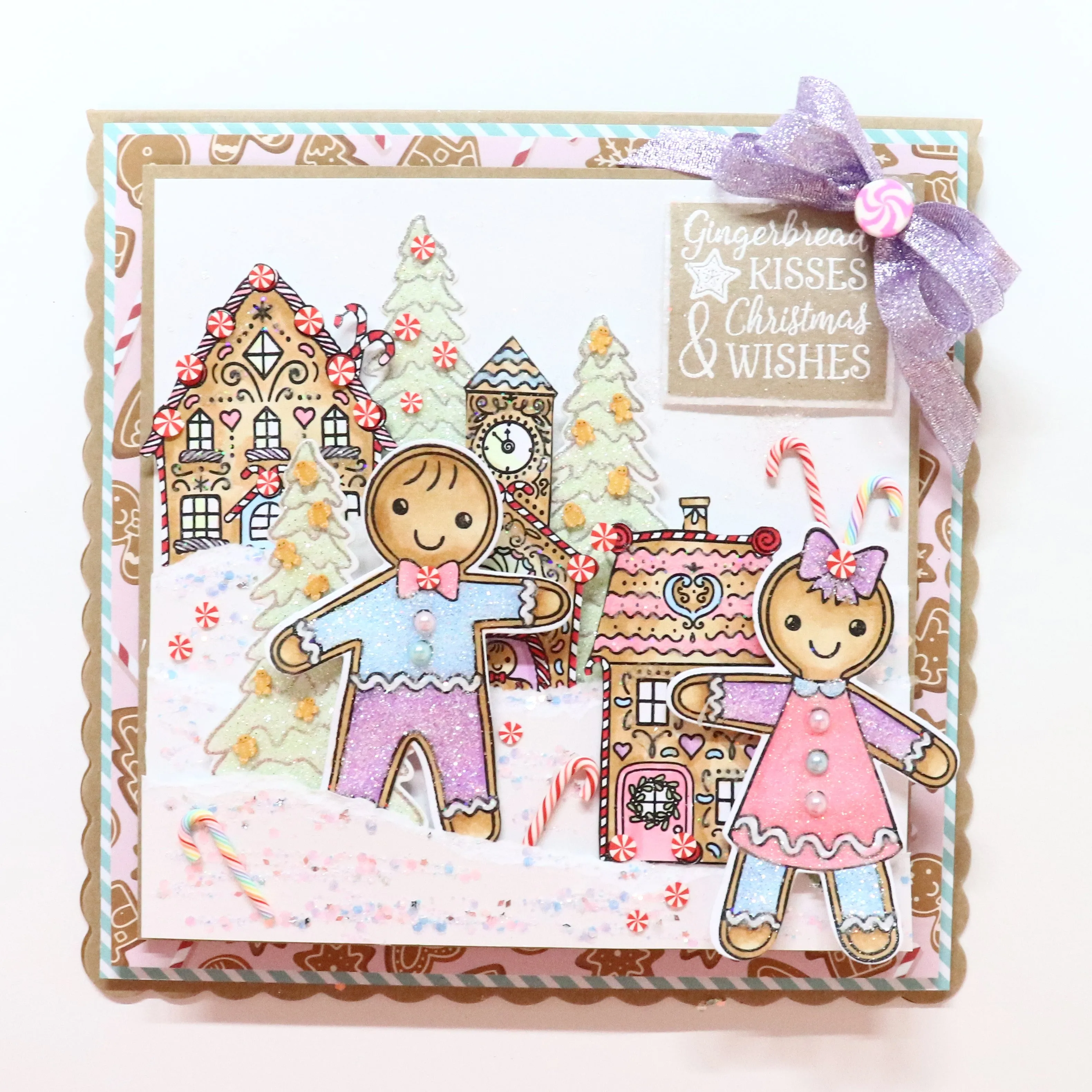 Chloes Creative Cards Die & Stamp Set - Gingerbread People