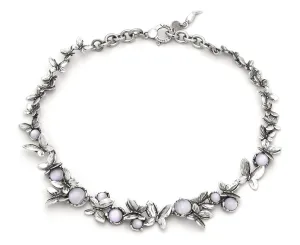 Collier Giovanni Raspini - Butterfly, Argent, Nacre et Quartz (11378)