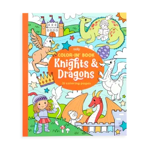 Coloring Book - Knights & Dragons