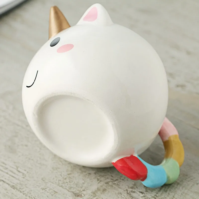 Creative Ceramic Mug 3D Unicorn Coffee Cup Unicorn Mugs