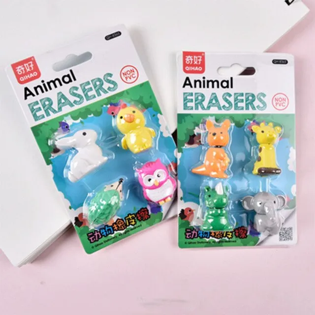 Creative  cute space doll rabbit aircraft Kitchenware Toiletries toys Eraser