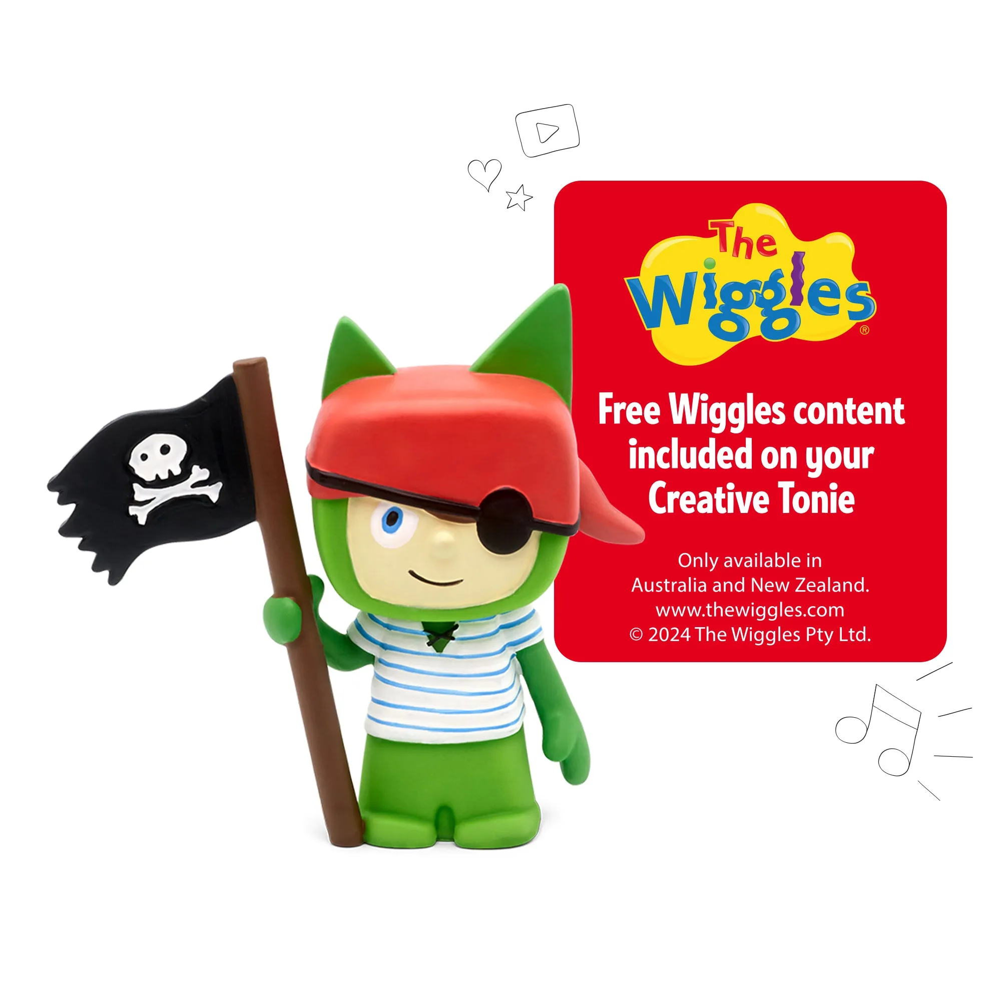 Creative Tonie - Pirate Tonie Audio Character - The Wiggles