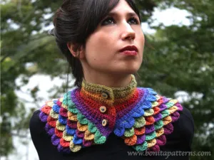 Crocodile Stitch Cowl