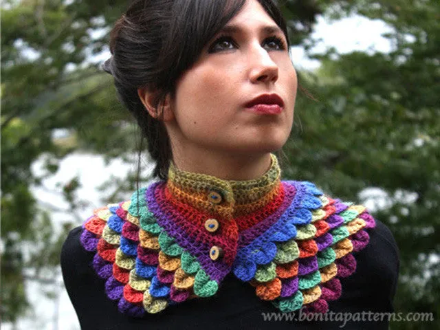 Crocodile Stitch Cowl