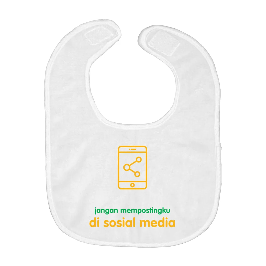 Don't Post me Bib (Indonesian)