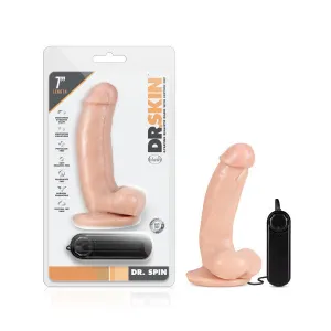 Dr. Skin - Dr. Spin - 7 Inch Gyrating Realistic  - Vanilla
