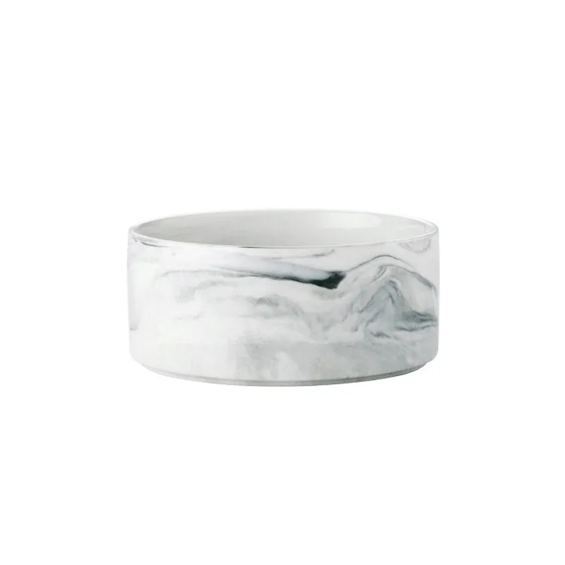 Elegant Ceramic Cat Dog Neck Guard Pet Feeding Bowl