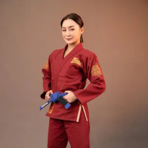 Fairtex BJJ4 Jiu Jitsu Sida Burgundy Red Gi
