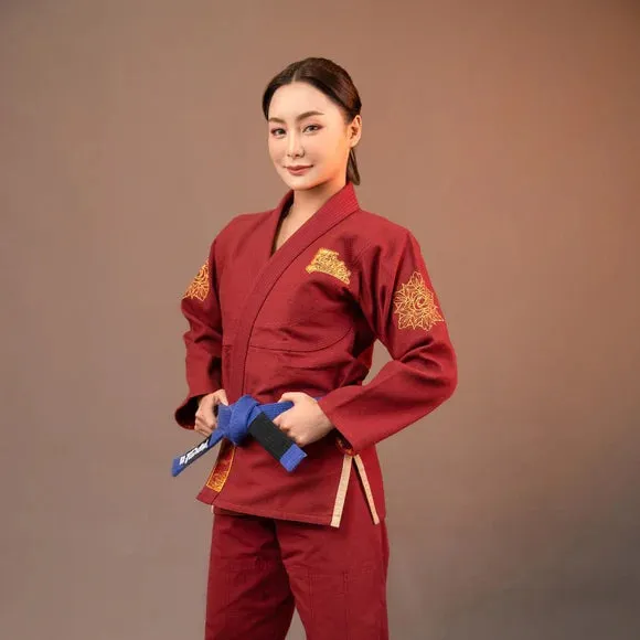 Fairtex BJJ4 Jiu Jitsu Sida Burgundy Red Gi