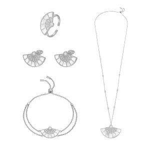 Fan / Set Silver