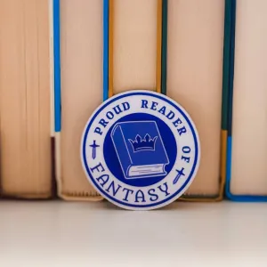 Fantasy Reader Sticker