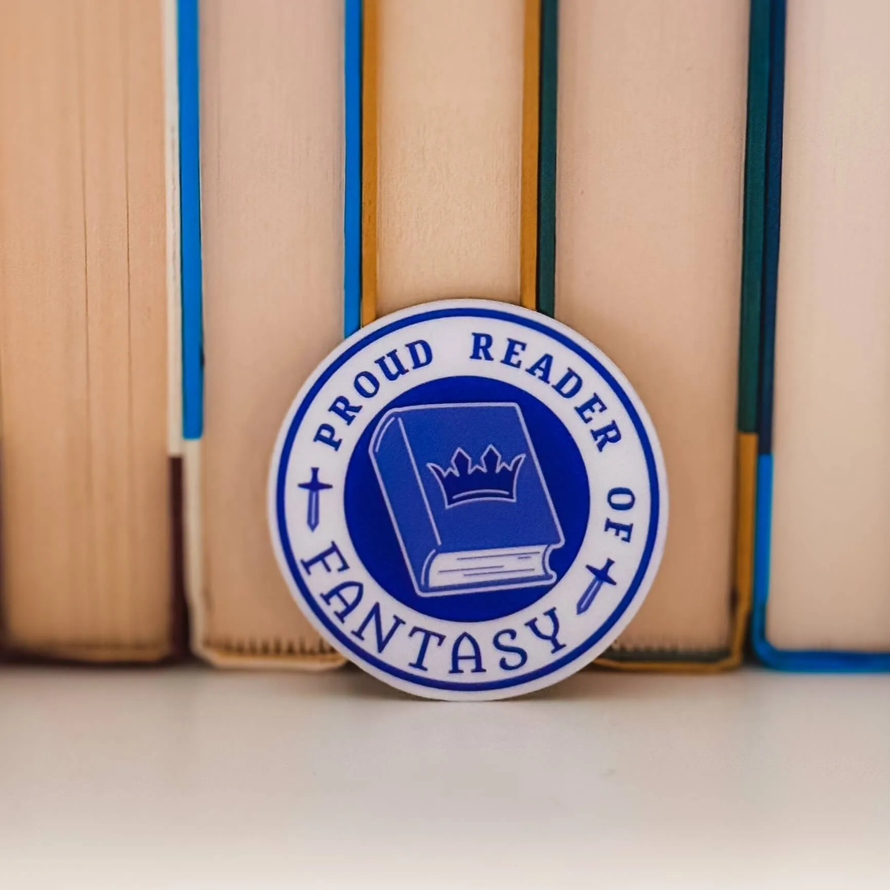 Fantasy Reader Sticker