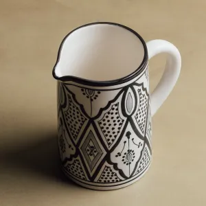 Fez Noir Carafe - Moroccan Table Art