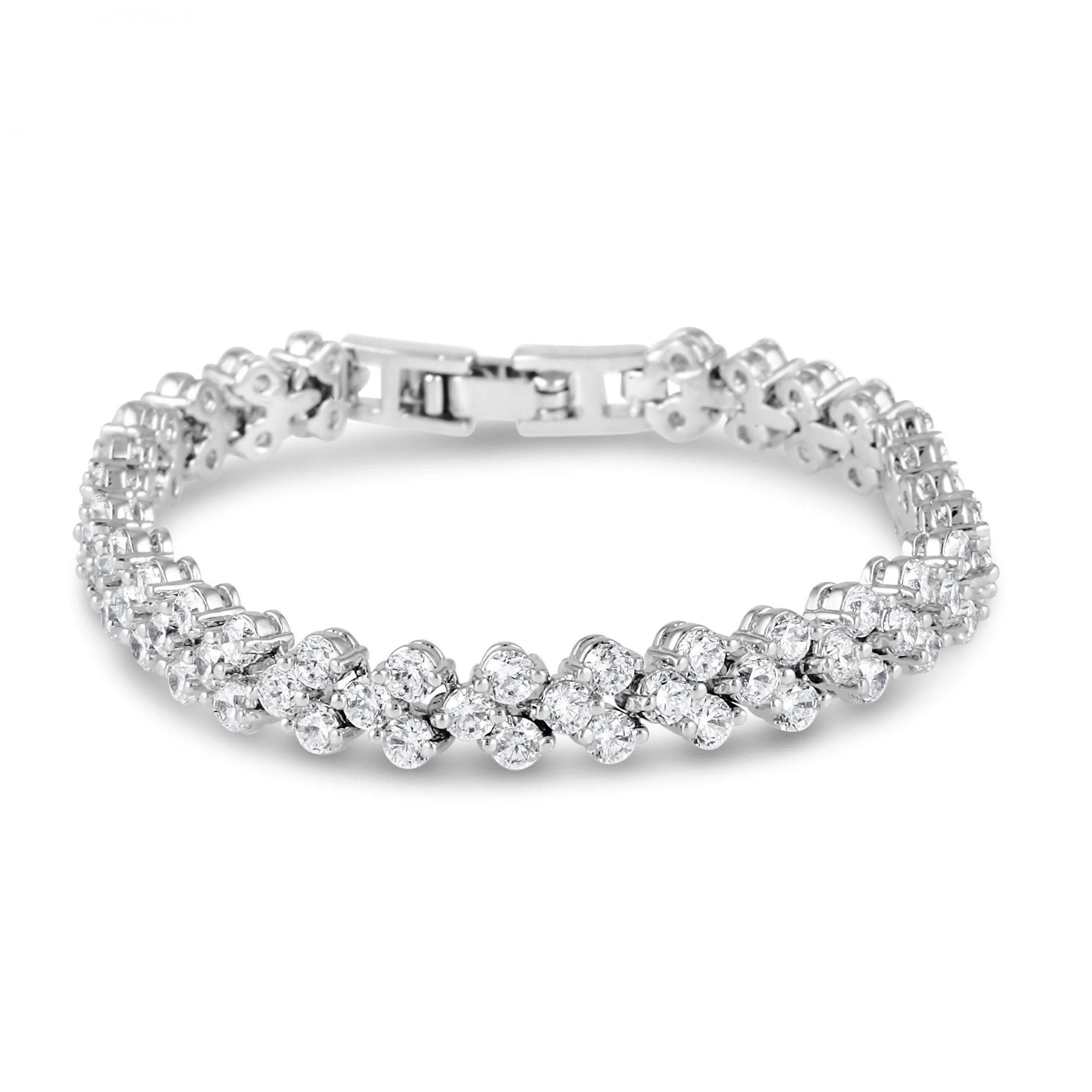 Florence Silver & Cubic Zirconia Bracelet