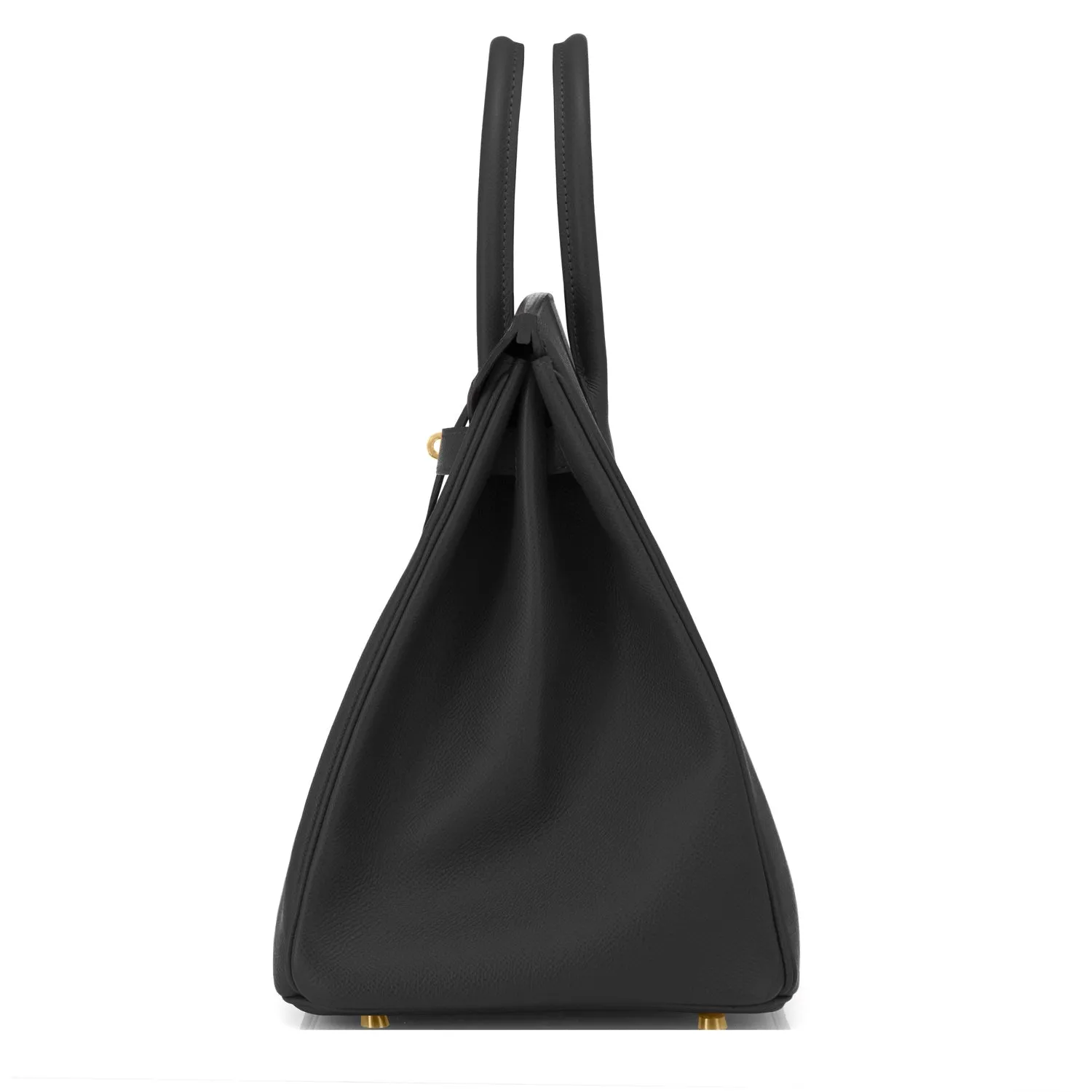 Hermes Black 35cm Epsom Birkin Gold Hardware